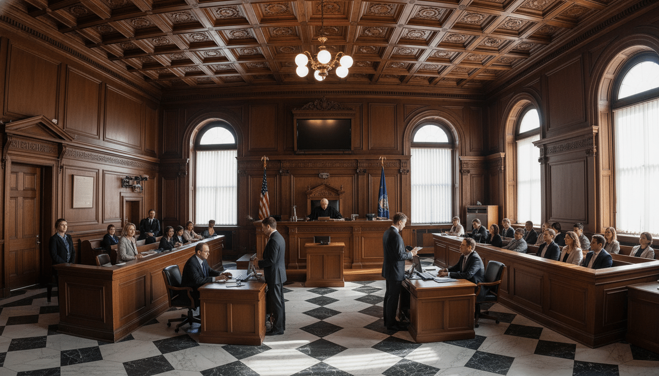 Bedford Drug Charge Court Room Bedford Drug Charge Court Room