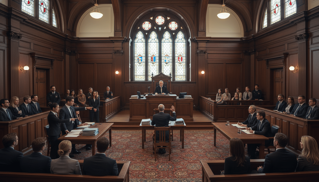 Bedford Murder Trial Court Room Bedford Murder Trial Court Room