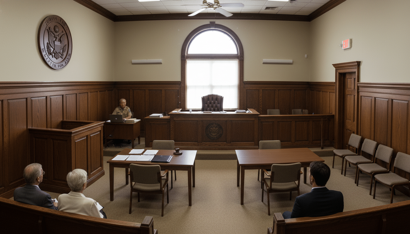 Benbrook Local Court Room Benbrook Local Court Room