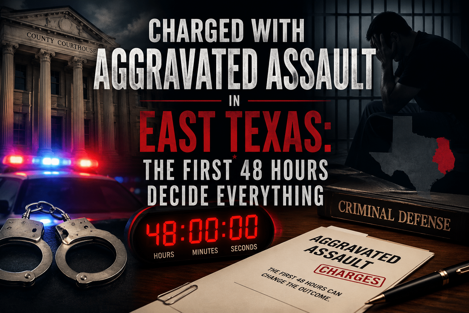Charged With Aggravated Assault in East Texas The First 48 Hours Decide Everything Charged With Aggravated Assault in East Texas The First 48 Hours Decide Everything