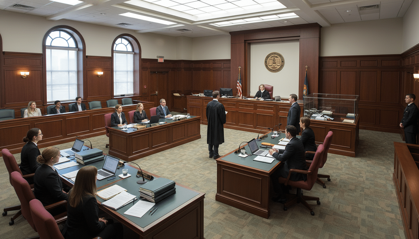Colony Murder Trial Court Room Colony Murder Trial Court Room