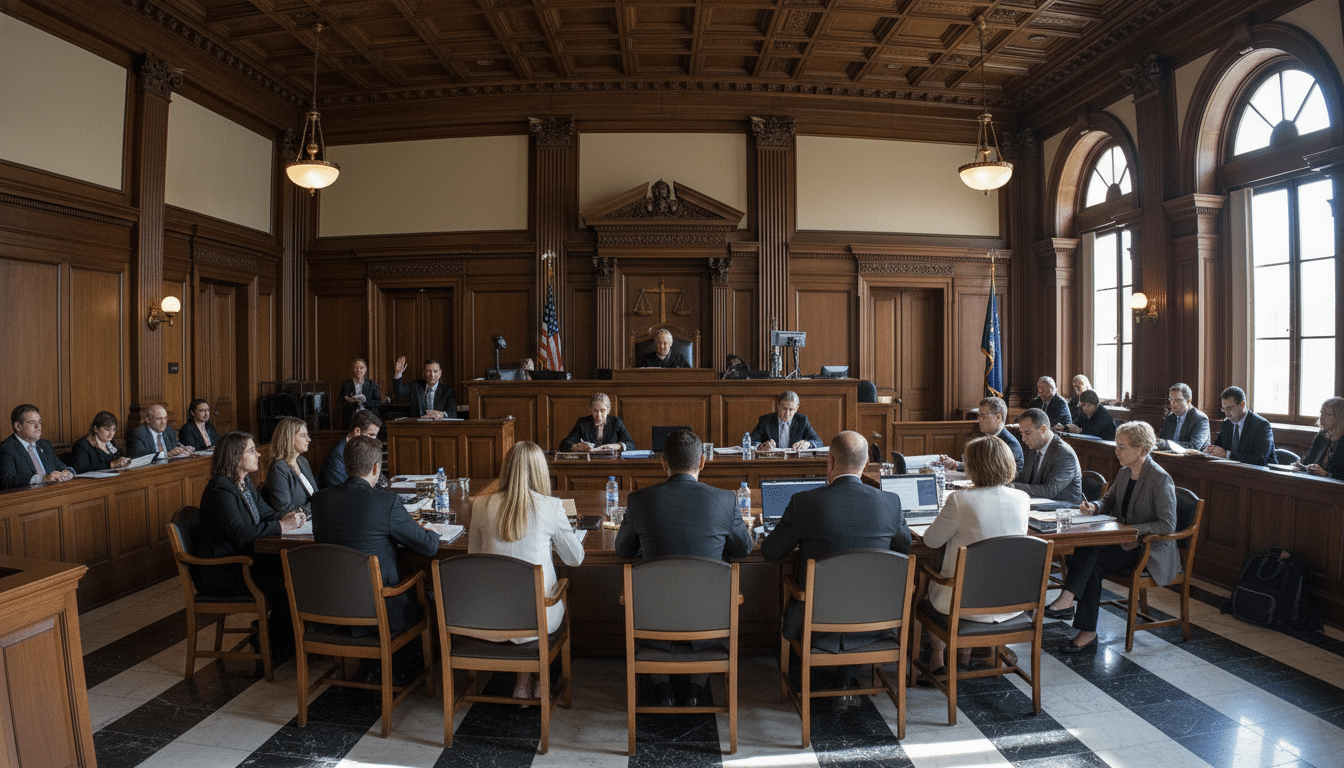 Crowley Murder Trial Court Room Crowley Murder Trial Court Room