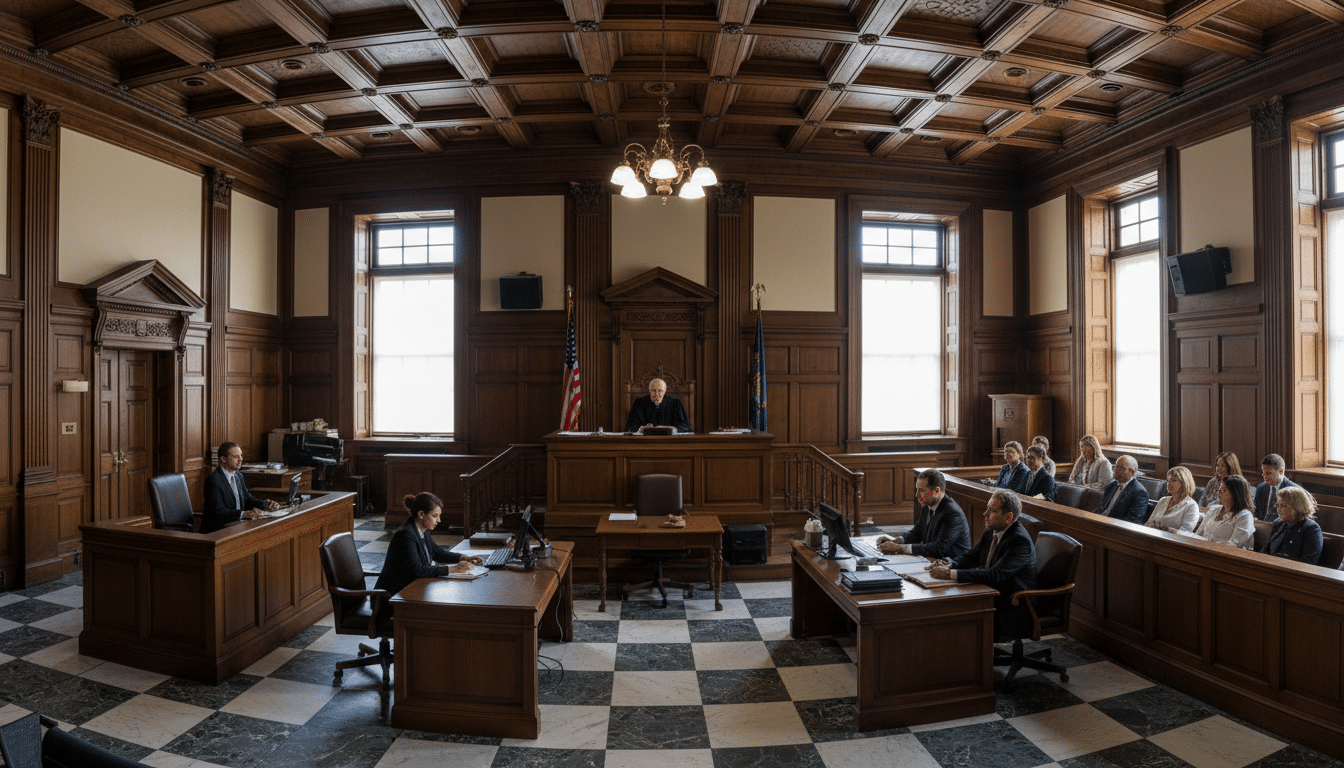 DeSoto Murder Trial Court Room DeSoto Murder Trial Court Room