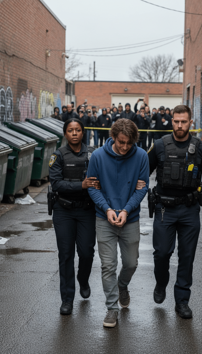 Person being arrested in Highland Village Person being arrested in Highland Village