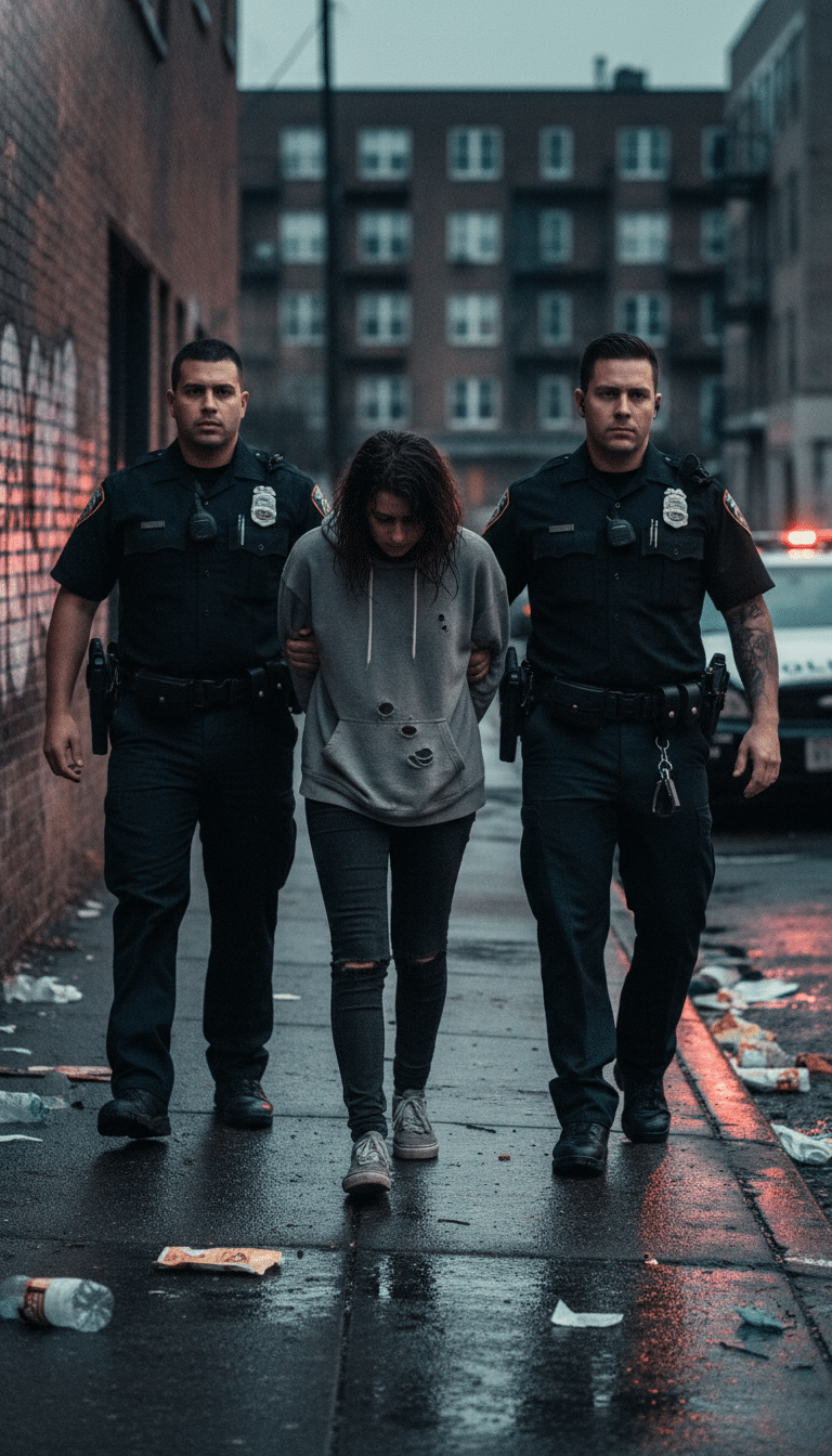 Person being arrested in Plano Person being arrested in Plano