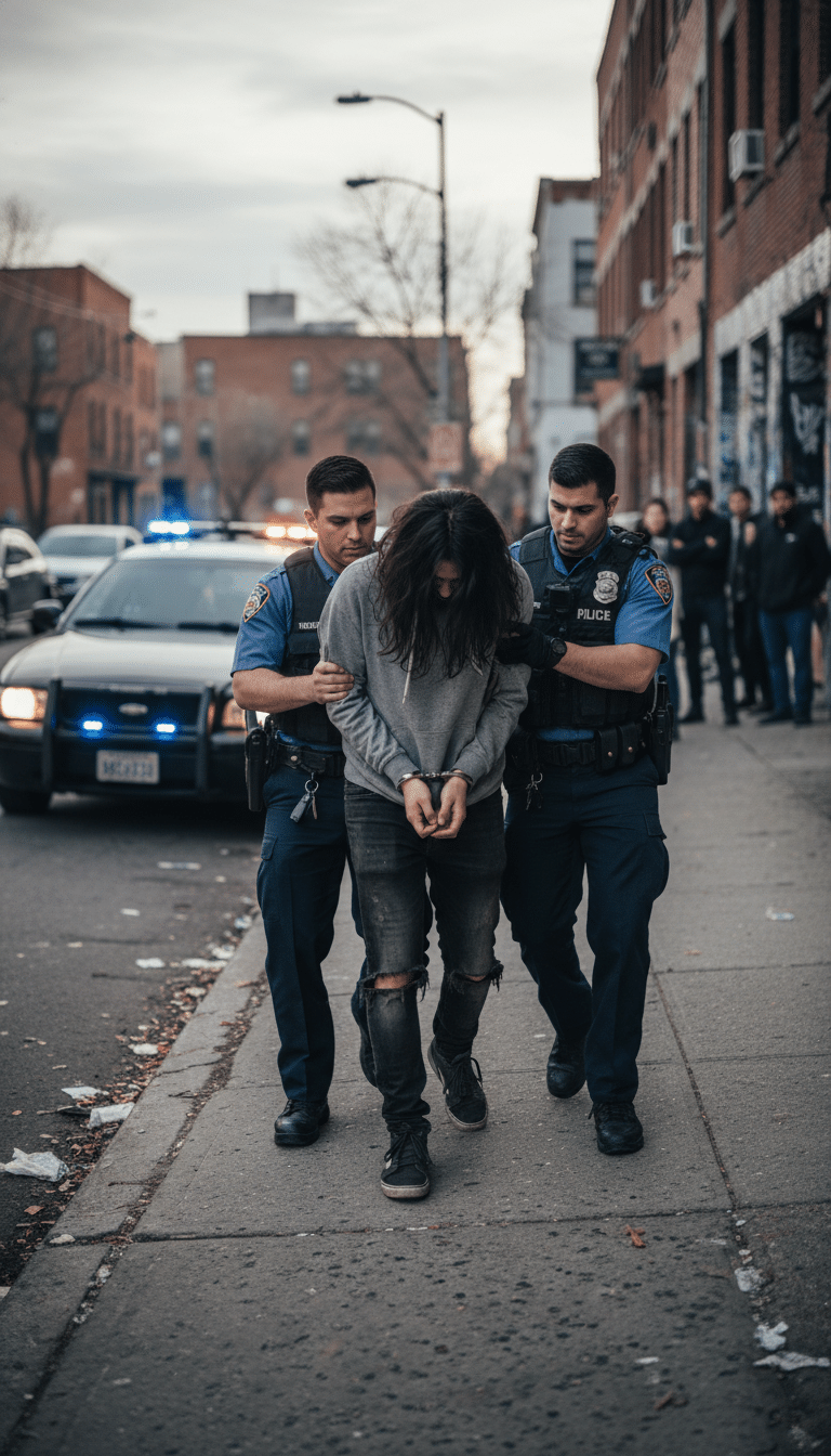 Person being arrested in Rockwall Person being arrested in Rockwall