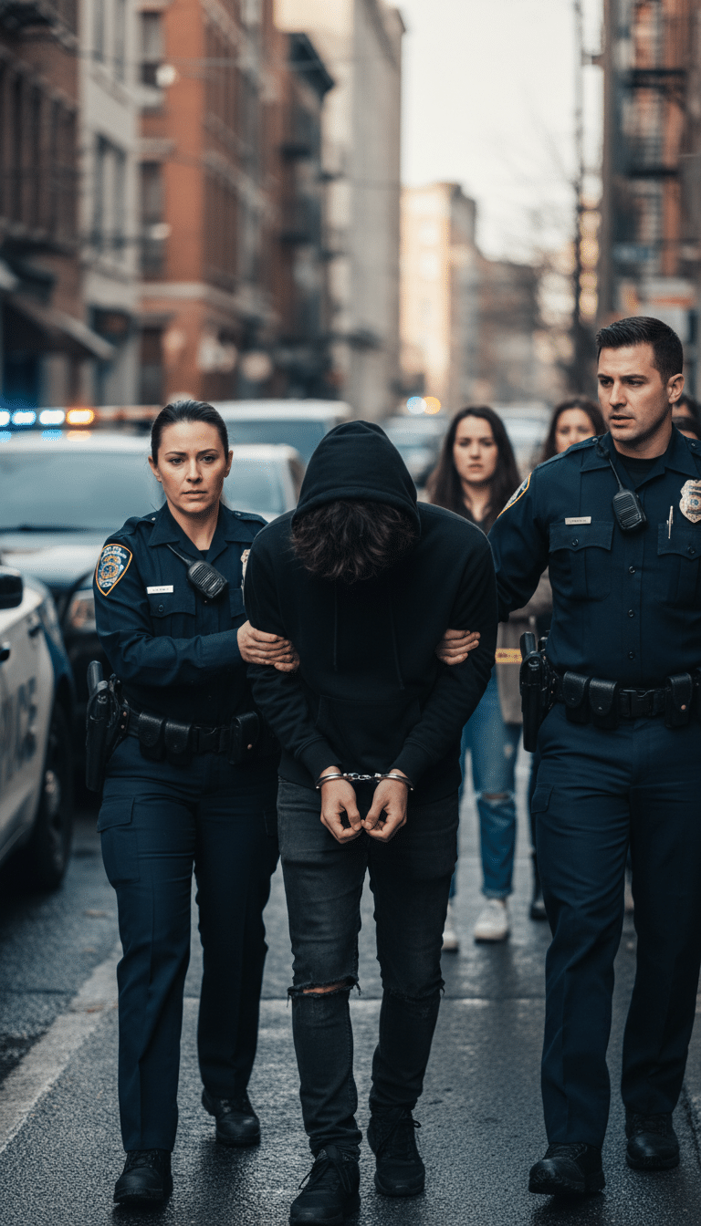 Person being arrested in Sachse Person being arrested in Sachse