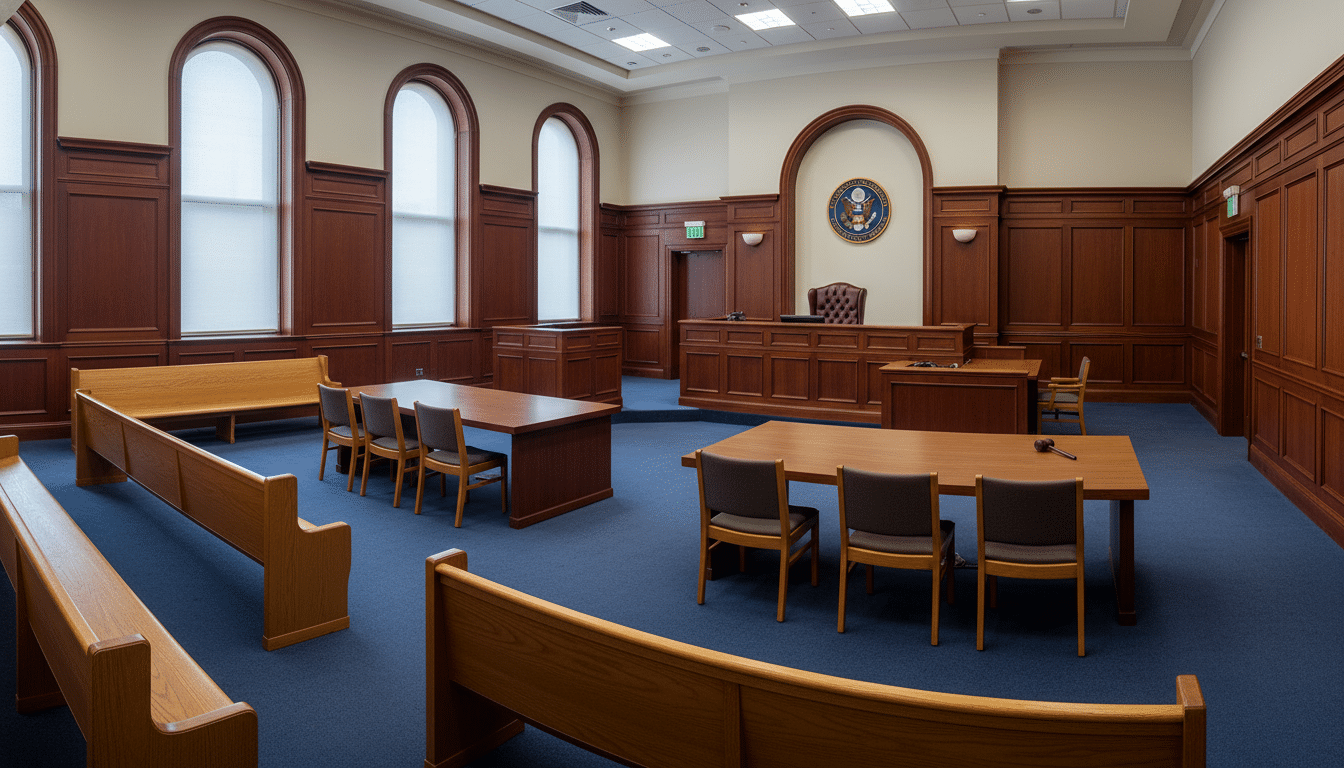 Ennis Drug Charge Court Room Ennis Drug Charge Court Room