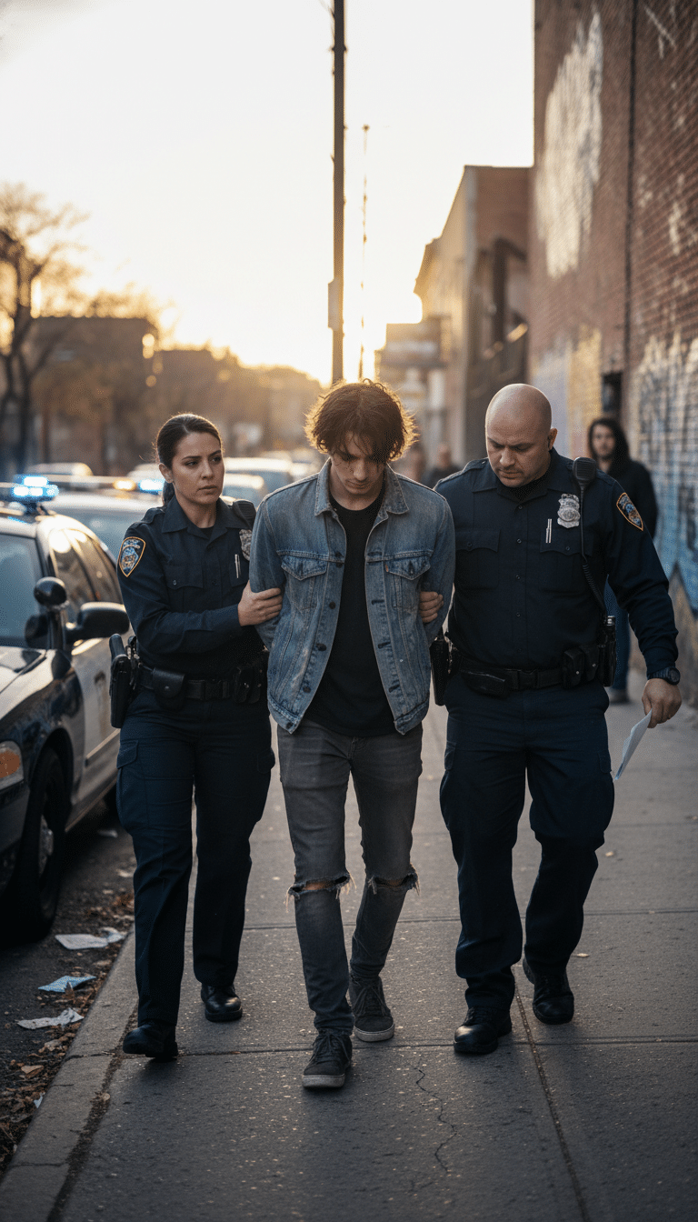 Person being arrested in Humble Person being arrested in Humble