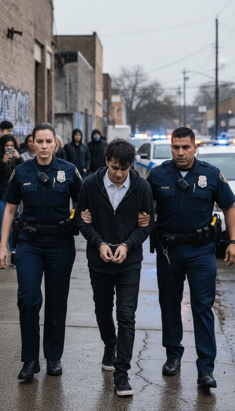 Person being arrested in Little Elm Person being arrested in Little Elm