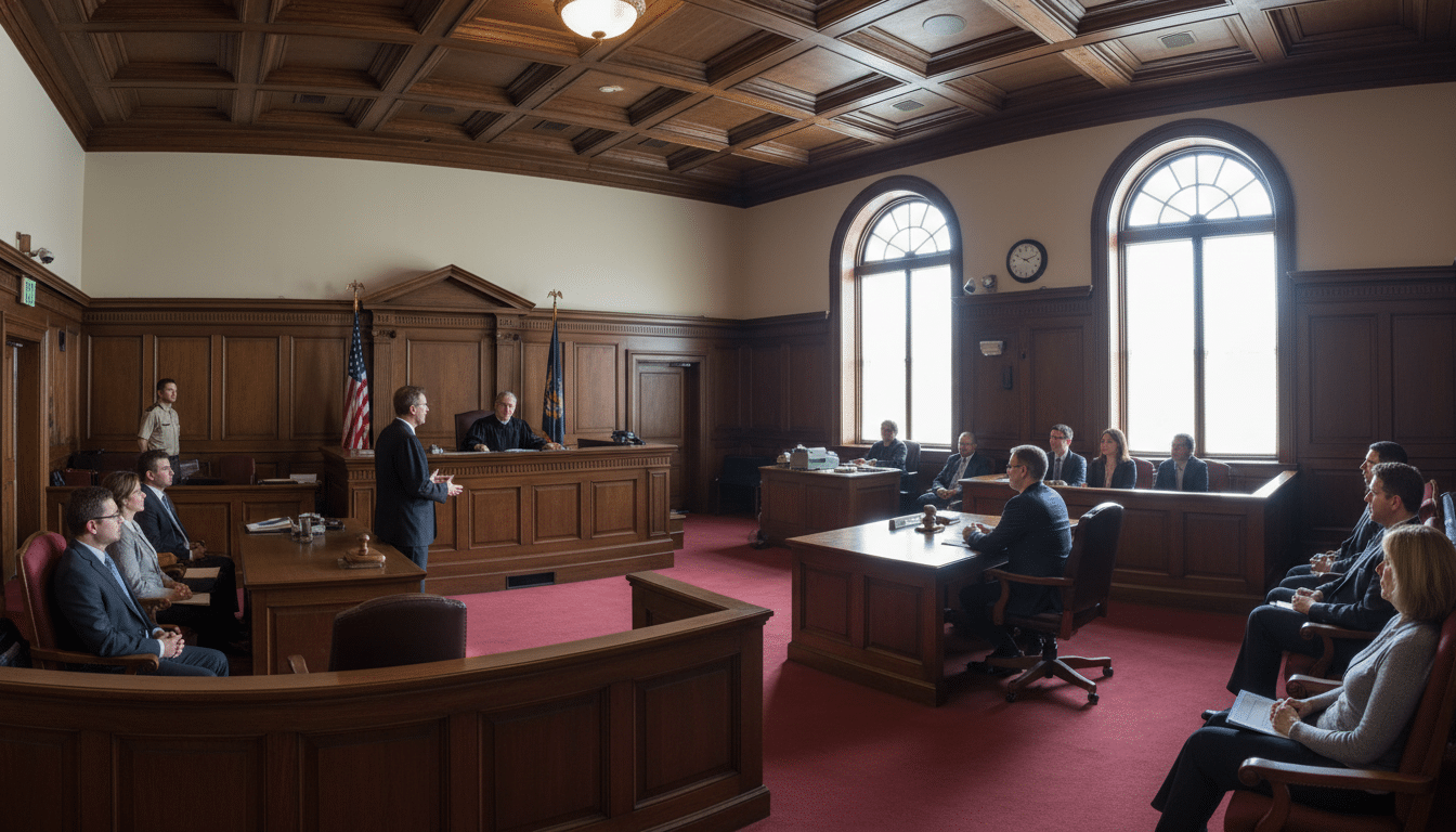 Frisco Murder Trial Court Room Frisco Murder Trial Court Room