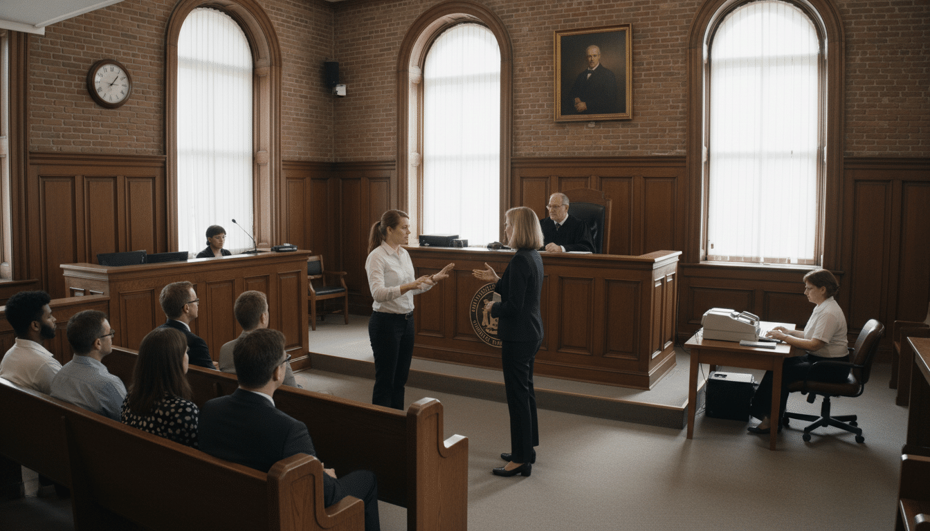 Garland Local Court Room Garland Local Court Room