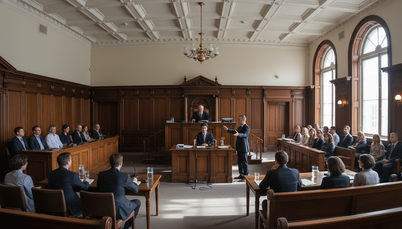 Midlothian Drug Charge Court Room Midlothian Drug Charge Court Room