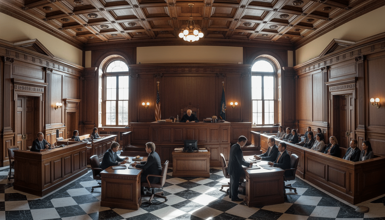 Midlothian Murder Trial Court Room Midlothian Murder Trial Court Room