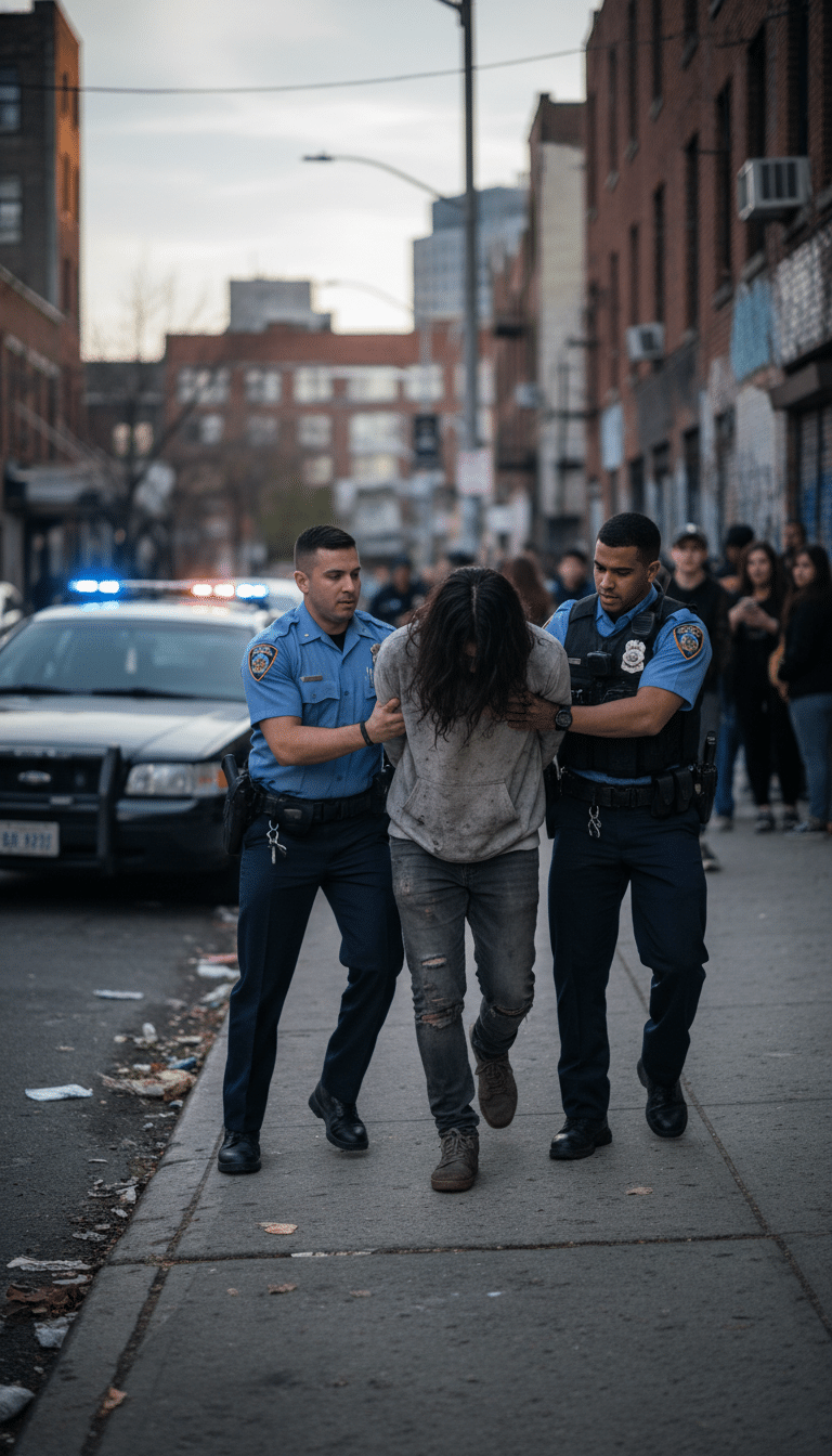 Person being arrested in Forney Person being arrested in Forney