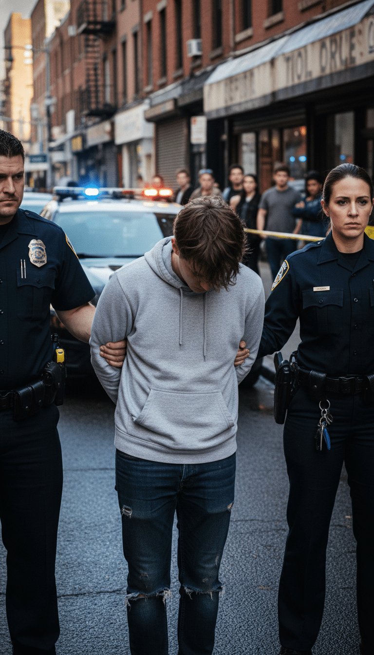 Person being arrested in Rowlett Person being arrested in Rowlett