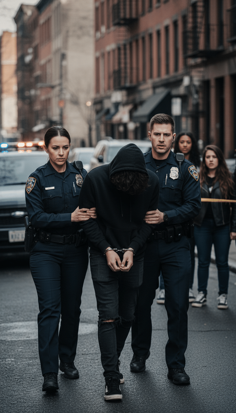 Person being arrested in Euless Person being arrested in Euless