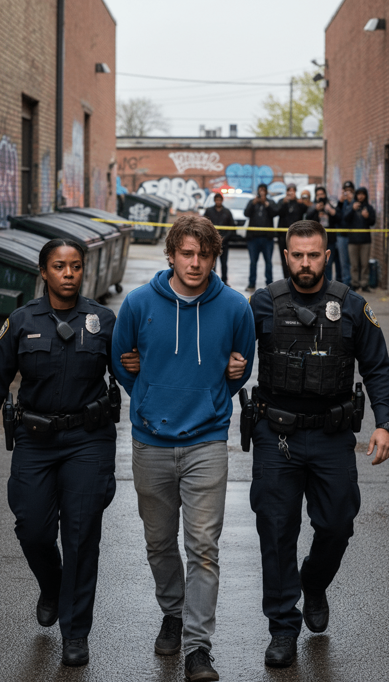 Person being arrested in Highland Village Person being arrested in Highland Village