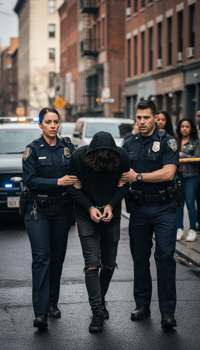 Person being arrested in Wylie Person being arrested in Wylie