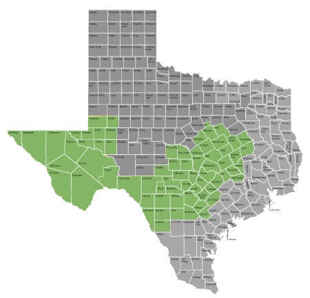 Western District of Texas | Federal Judicial Districts Map