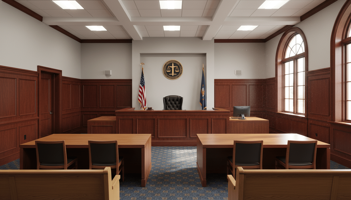 White Settlement Murder Trial Court Room White Settlement Murder Trial Court Room