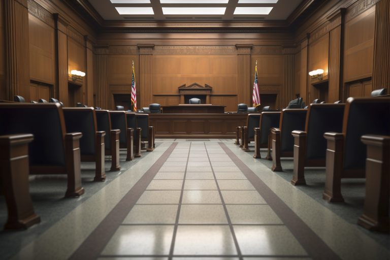 Texas Criminal Defense Court Room
